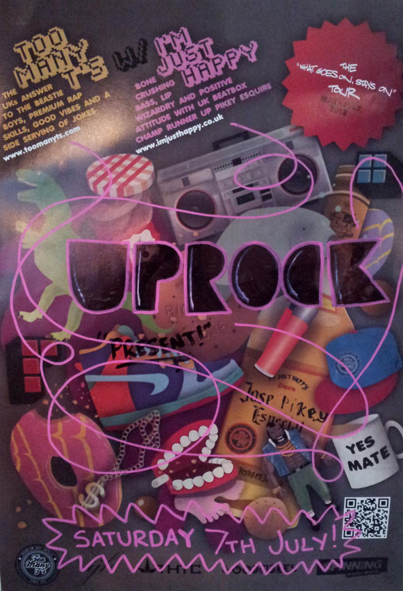 FREE: UPROCK @ The Swan, Ipswich, July 7 & first Saturday of every month!
