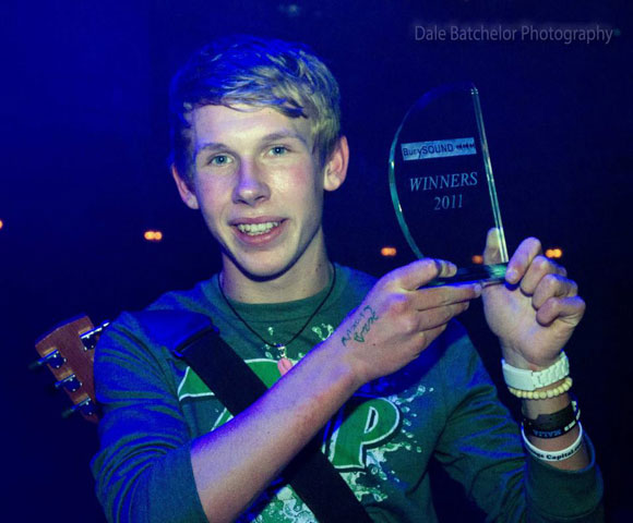 Lewis Mokler wins BurySOUND 2011!