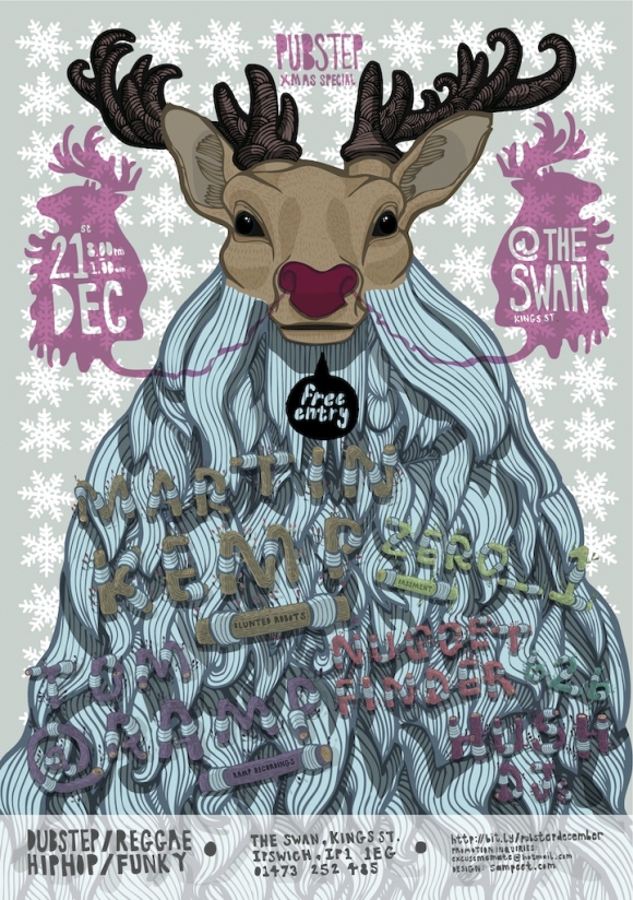 Pubstep This XMAS - 21st @ The Swan + 30th @ Zing + Radio!