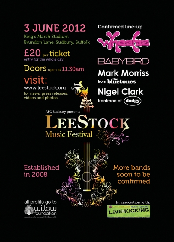 US Band Wheatus in Suffolk for LeeStock Music Festival June 2012
