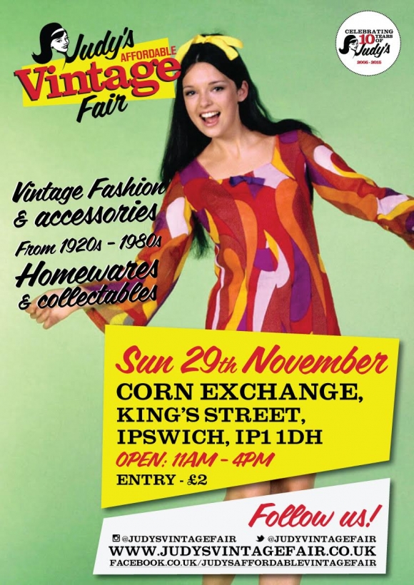 Judy’s Returns to Ipswich for another Vintage Fair!