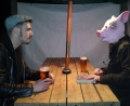 man meets swine flu down the pub.
