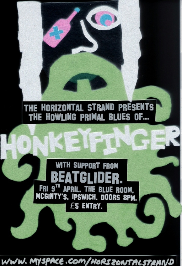 Honkeyfinger Poster