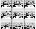 Breakdancers Versus Waiters Comic Strip