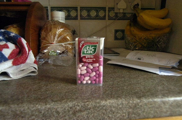 Did you just shake your Tic Tacs at me?